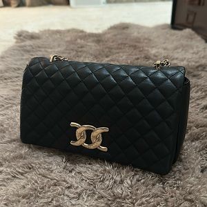 Quilted shoulder/crossbody bag